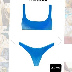 Velvet triangl bikini